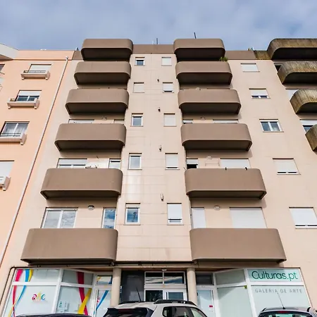 Apartment Terraco Da Linha - Bairro Calmo E