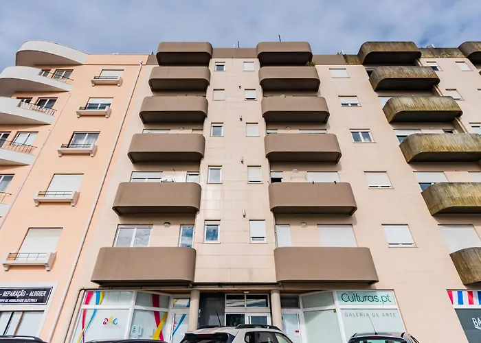 Apartmán Terraco Da Linha - Bairro Calmo E